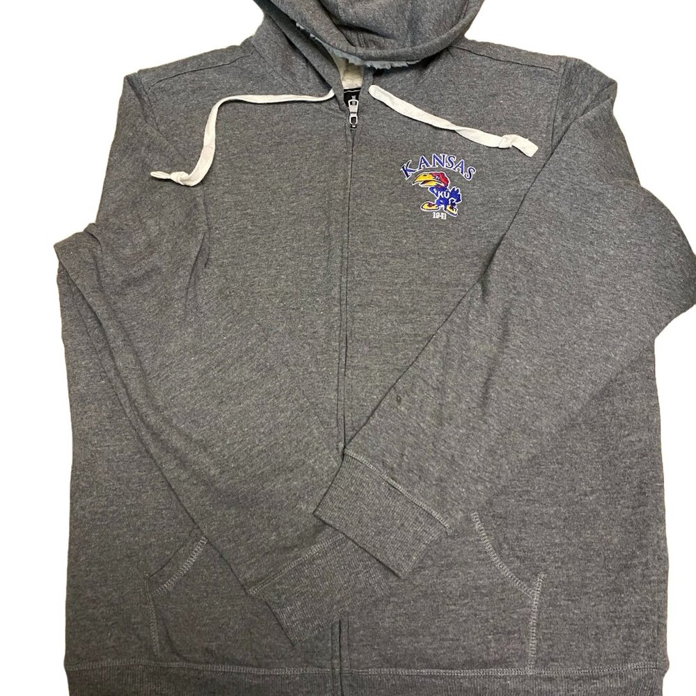 Kansas University Boxercraft Sherpa Hoodie, Large